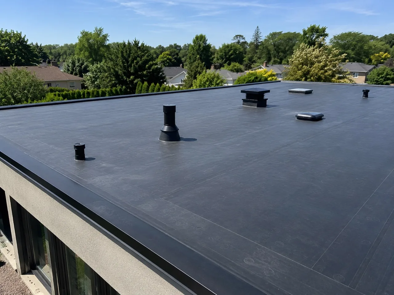 Flat Roofing by W Contracting Roof Repair Regina