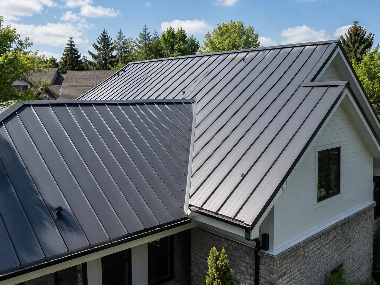 Metal Roofing by W Contracting Roof Repair Regina